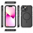 Θήκη για iPhone 14, MagForce MagSafe, μαύρη