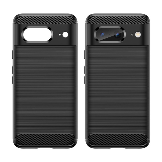 Θήκη για Google Pixel 8, Carbon, μαύρη