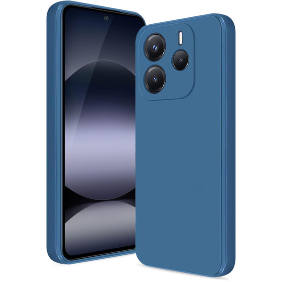 Θήκη για Xiaomi Redmi Note 14 4G, Silicone Lite, μπλε