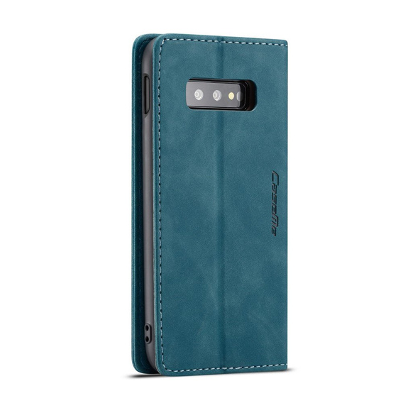 θήκη CASEME για Samsung Galaxy S10E, Leather Wallet Case, μπλε