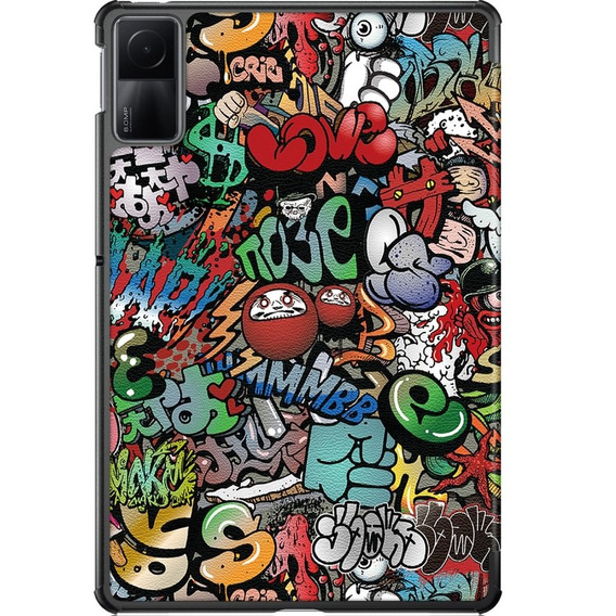 Θήκη για Xiaomi Redmi Pad SE 11", Smartcase, graffiti