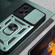 Θήκη για Xiaomi Poco F5, CamShield Slide, πράσινο