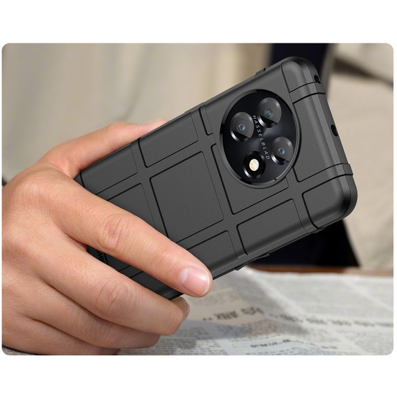Θήκη για OnePlus 11 5G, Rugged Shield, μαύρη