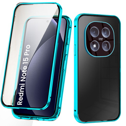 Θήκη Magnetic Dual Glass για Xiaomi Redmi Note 15 Pro 5G