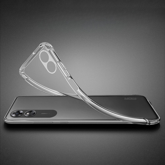 Θήκη MOFI για Oppo A17, λεπτή, διαφανής
