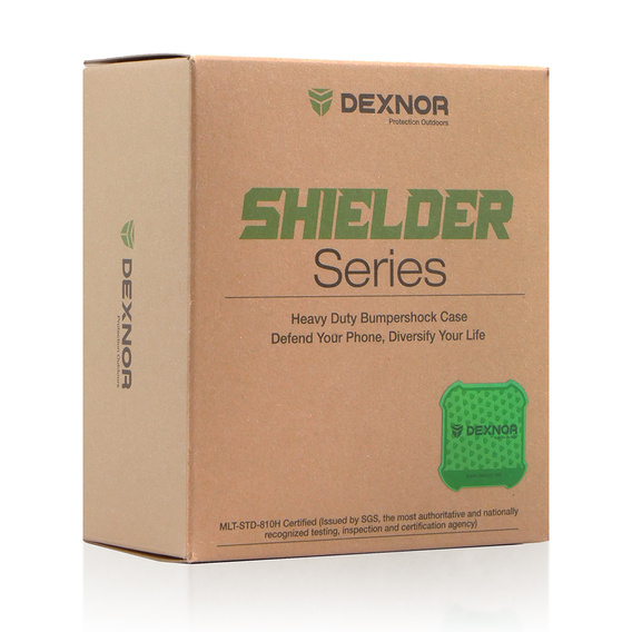 Θωρακισμένη θήκη για Samsung Galaxy Z Flip 4 5G, Dexnor Clip Holder, πράσινη