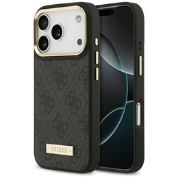 GUESS 4G Logo Plate MagSafe θήκη για iPhone 17 Pro