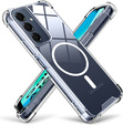 Θήκη για Samsung Galaxy A16, Fusion Hybrid, για MagSafe, διαφανής + Γυαλί για την οθόνη
