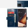 θήκη CASEME για Samsung Galaxy Note 20 Ultra, Waxy Textured, μπλε