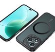 Θήκη για Honor 400 Lite, για MagSafe, ERBORD Μatt Case, μαύρη