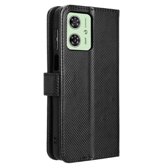 Αναδιπλούμενη θήκη για Motorola Moto G54 5G, Smart Magnet, μαύρο