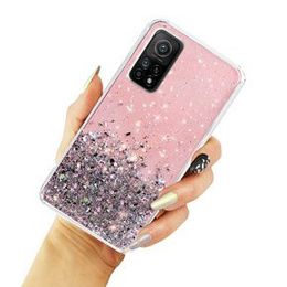Θήκη για Xiaomi Mi 10T 5G / Mi 10T Pro 5G, Glittery, ανοιχτή ροζ