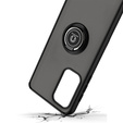 Θήκη για Motorola Moto G200 5G, Frosted Ring, μπλε
