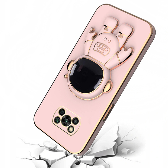 Θήκη για Xiaomi Poco X3 NFC / X3 Pro, Astronaut, ροζ rose gold