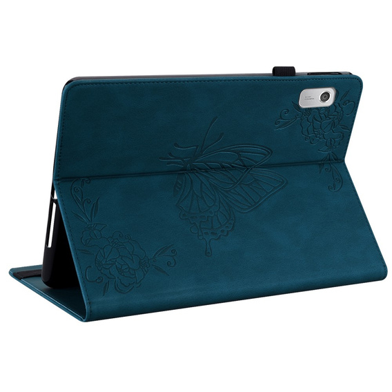 θήκη για το Lenovo Tab M9, Butterfly, μπλε