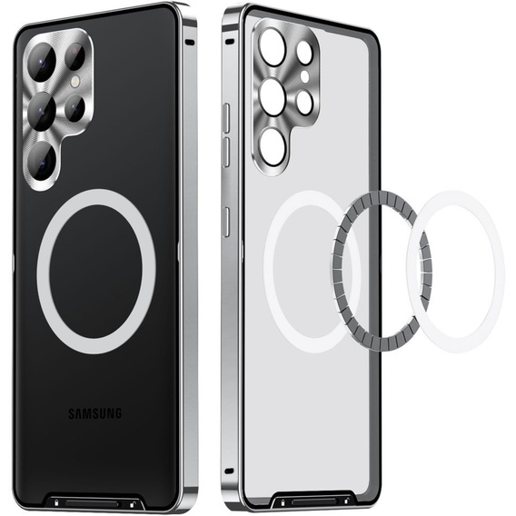 θήκη προστασίας κάμερας για το Samsung Galaxy S25 Ultra, CamShield MagSafe, ασημένια