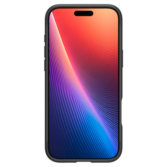 θήκη Spigen για iPhone 16 Pro, Rugged Armor MagSafe, γκρι + μετριασμένο γυαλί 9H