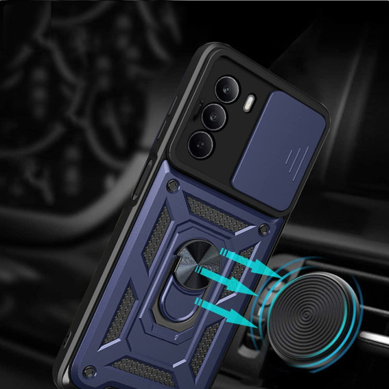 Θήκη για Realme C71, CamShield Slide, μπλε