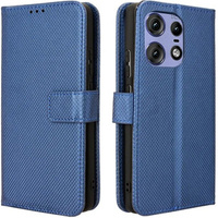 Θήκη με πτερύγιο για Motorola Edge 50 Pro, Wallet Smart Magnet, μπλε