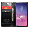 θήκη CASEME για Samsung Galaxy S10+ Plus, Waxy Textured, μαύρη