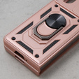 Θήκη για Samsung Galaxy Z Fold5 5G, CamShield Slide, ροζ rose gold