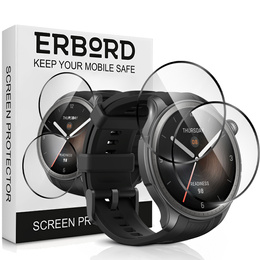 2x υβριδικό γυαλί ERBORD για Amazfit Balance