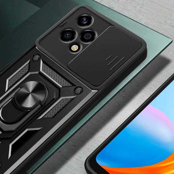 Θήκη για Honor 200 Lite, CamShield Slide, μαύρη
