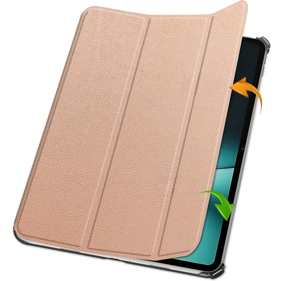 Θήκη για OnePlus Pad, Smartcase, ροζ rose gold