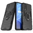 Θήκη για Realme 7 5G, Kickstand Ring, μαύρη