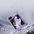 Θήκη Dux Ducis για Samsung Galaxy Z Flip5 5G, Bril, μωβ