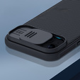 Θωρακισμένη θήκη Nillkin για iPhone 15 Plus, CamShield Pro, μαύρη