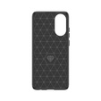 Θήκη για Oppo A98 5G, Carbon, μαύρη