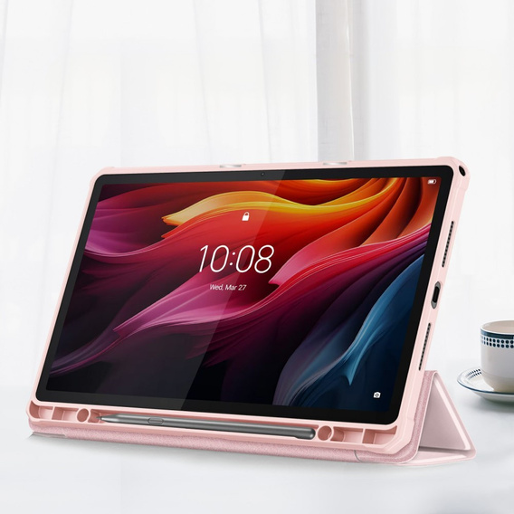 Θήκη για Lenovo Tab K11 Plus, Smartcase Hybrid, με χώρο για γραφίδα, ροζ