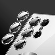 Θήκη για Samsung Galaxy S23 Ultra, MagSafe Hybrid, ασημένια
