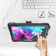 Προστατευτική θήκη σχήματος X για Microsoft Surface Go/Go 2/Go 3/Go 4, μαύρο
