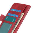 Θήκη με πτερύγιο για Motorola Moto G53 5G / G13 / G23, Wallet, κόκκινη