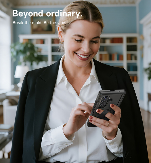 Θήκη Suritch με βάση 360° και ενσωματωμένη προστατευτική μεμβράνη οθόνης για Samsung Galaxy Z Fold7