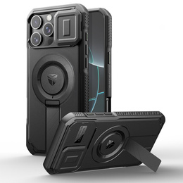Θωρακισμένη θήκη για iPhone 16 Pro Max, Dexnor CamProtect MagSafe, μαύρη