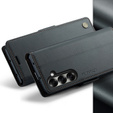 CASEME Litchi θήκη πορτοφόλι flip για Samsung Galaxy Z Fold7 5G