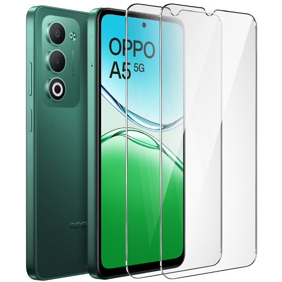 2x Μετριασμένο γυαλί για Samsung Galaxy A15 4G / A15 5G / M15, ERBORD 9H Hard Glass στην οθόνη