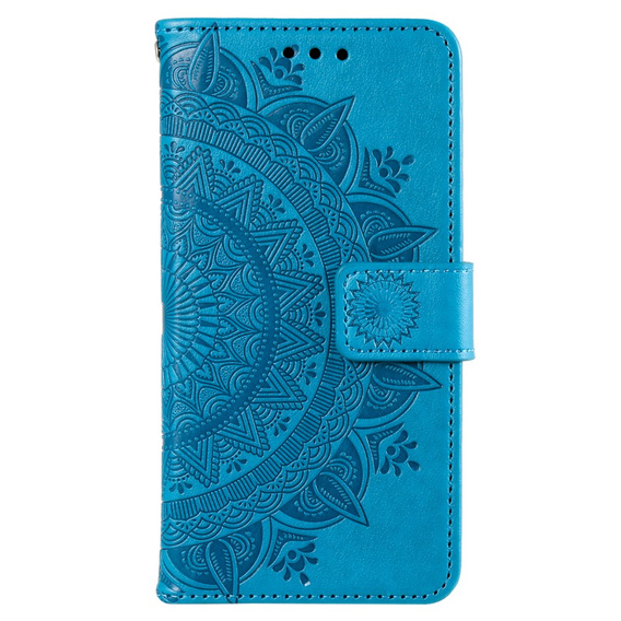 Θήκη με πτερύγιο για Realme 12 Pro 5G / 12 Pro+ 5G, Mandala, μπλε