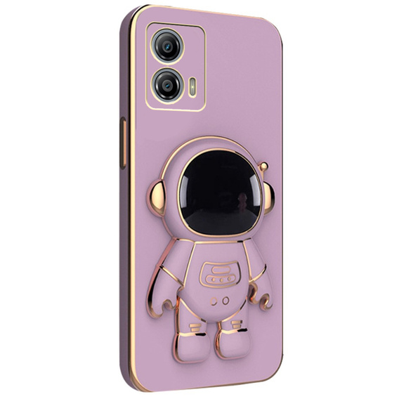 Θήκη για Motorola Moto G53 5G, Astronaut, μωβ
