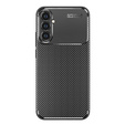 Θήκη για Samsung Galaxy A34 5G, Carbon Gel, μαύρη