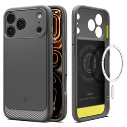 Θήκη Spigen Rugged Armor MagSafe για iPhone 17 Pro, γκρι