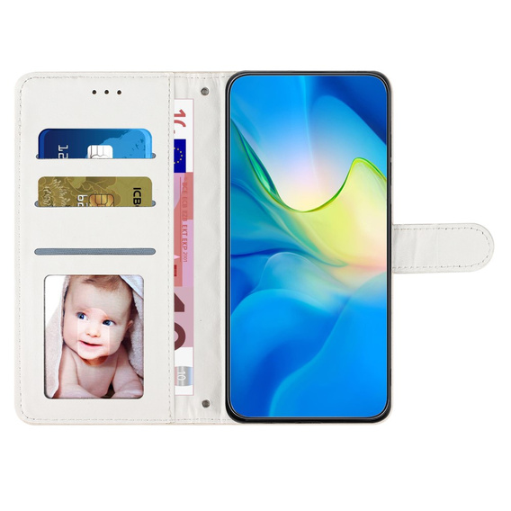 Θήκη με πτερύγιο για Oppo A38 4G / Oppo A18 4G, Wallet, BINFEN COLOR, μπεζ