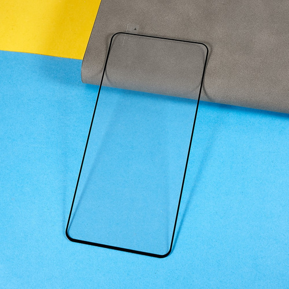 Μετριασμένο γυαλί 3D για Motorola Moto G73 5G, μαύρη