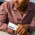 Θήκη για Samsung Galaxy S24+ Plus, Electro MagSafe, ασημένια + Γυαλί για την οθόνη
