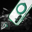 Μαγνητική θήκη για Samsung Galaxy A36 5G, για MagSafe, πράσινη