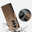 CASEME Litchi θήκη πορτοφόλι flip για Samsung Galaxy Z Fold7 5G