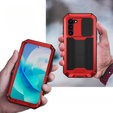 Θωρακισμένη θήκη για Samsung Galaxy S23, R-JUST CamShield Slide, κόκκινη / μαύρη